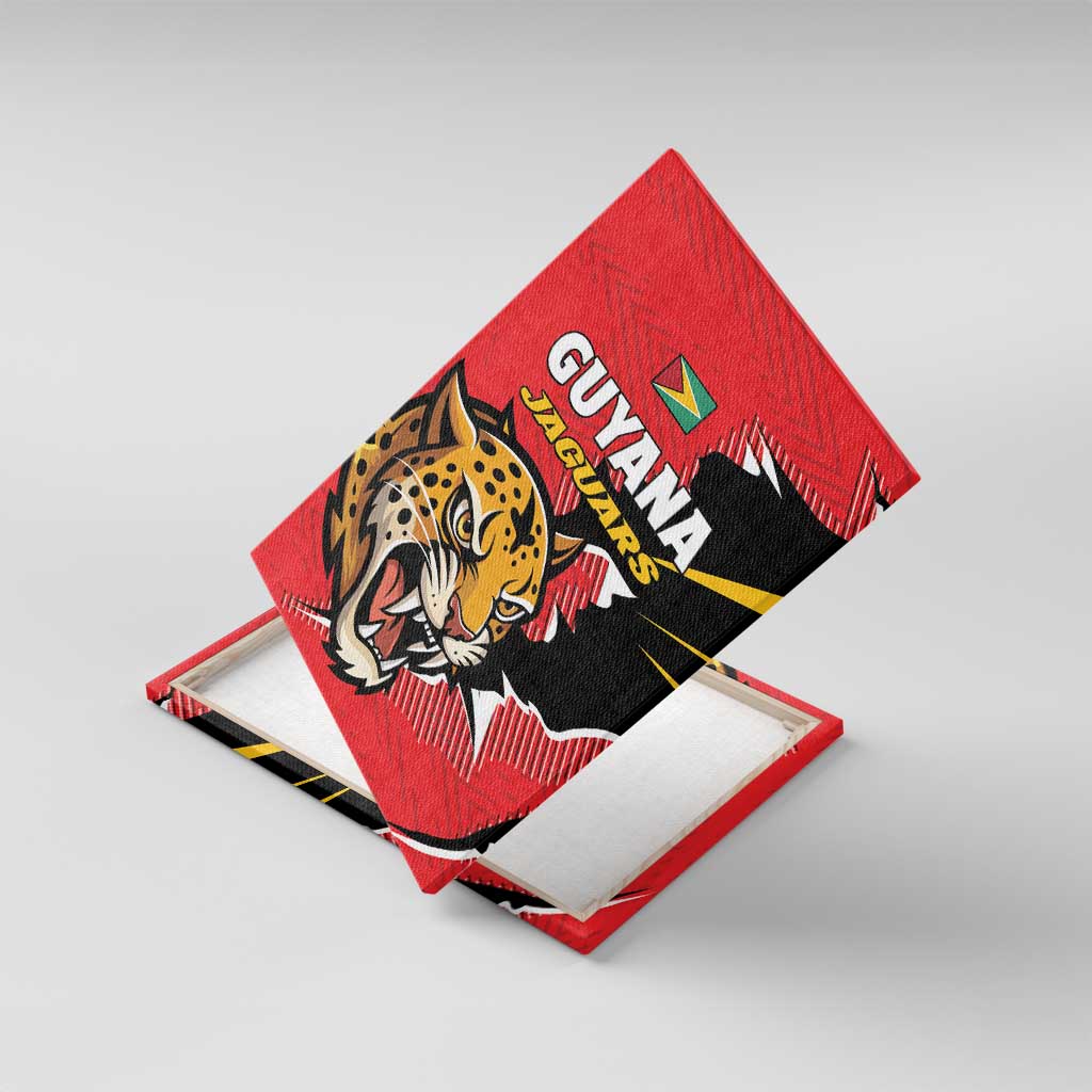 Cricket Guyana Jaguars Canvas Wall Art Go Champion