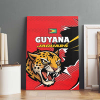 Cricket Guyana Jaguars Canvas Wall Art Go Champion