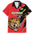 Custom Cricket Guyana Jaguars Family Matching Long Sleeve Bodycon Dress and Hawaiian Shirt Go Champion