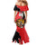 Custom Cricket Guyana Jaguars Family Matching Mermaid Dress and Hawaiian Shirt Go Champion