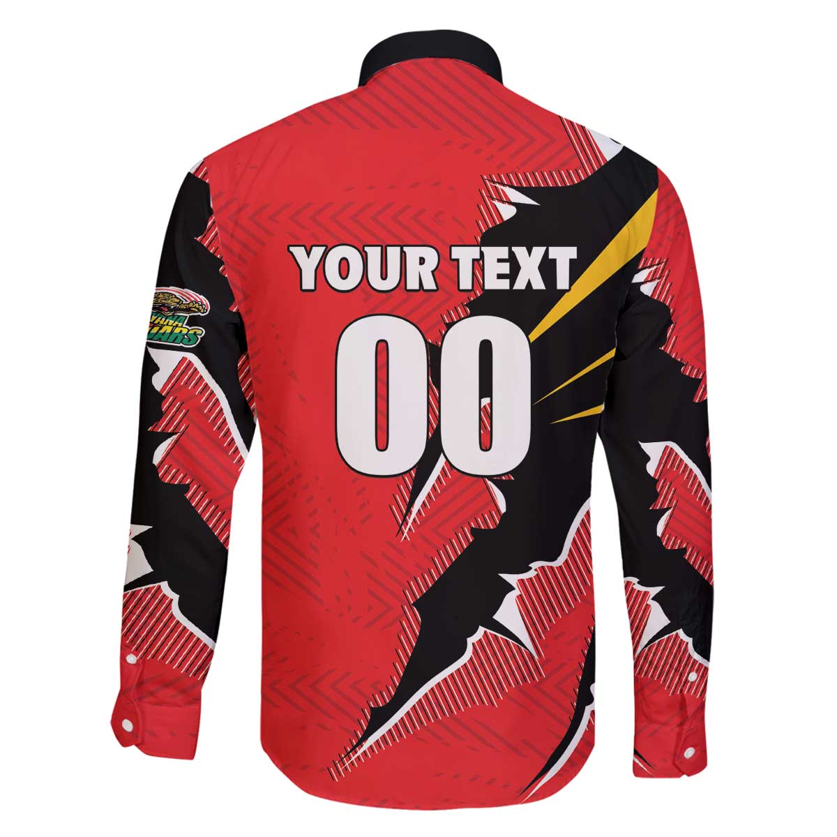 Custom Cricket Guyana Jaguars Family Matching Off The Shoulder Long Sleeve Dress and Hawaiian Shirt Go Champion