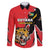 Custom Cricket Guyana Jaguars Family Matching Puletasi and Hawaiian Shirt Go Champion