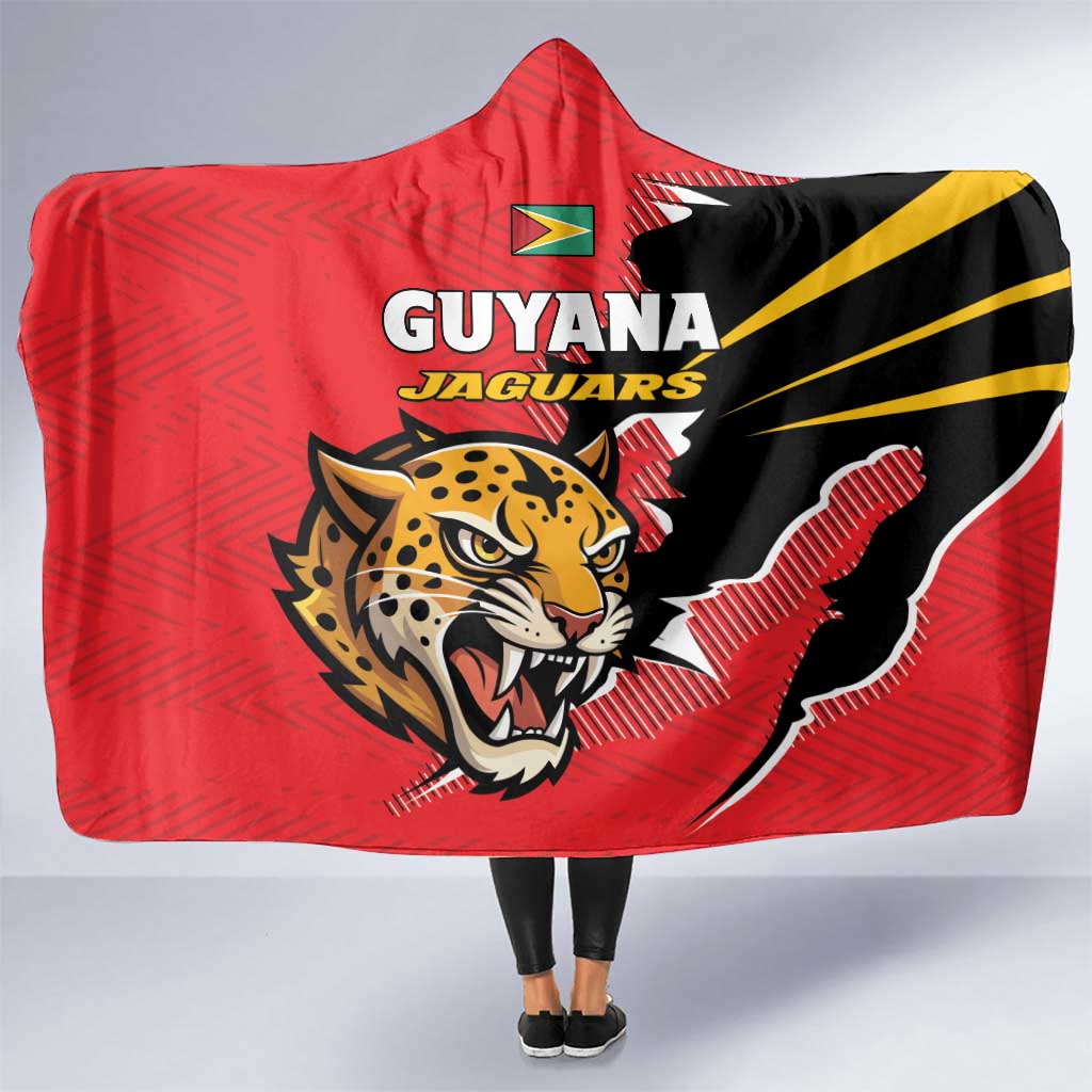 Cricket Guyana Jaguars Hooded Blanket Go Champion