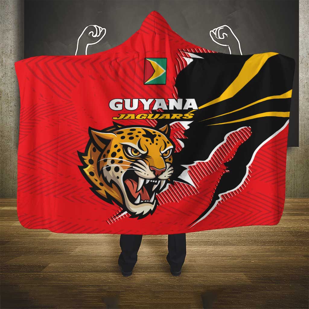 Cricket Guyana Jaguars Hooded Blanket Go Champion
