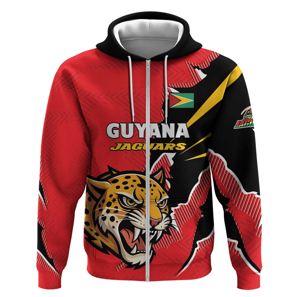 Custom Cricket Guyana Jaguars Hoodie Go Champion