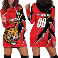 Custom Cricket Guyana Jaguars Hoodie Dress Go Champion