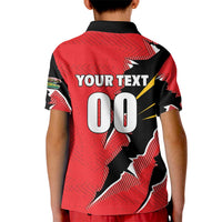 Custom Cricket Guyana Jaguars Kid Polo Shirt Go Champion