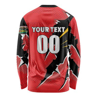 Custom Cricket Guyana Jaguars Long Sleeve Shirt Go Champion