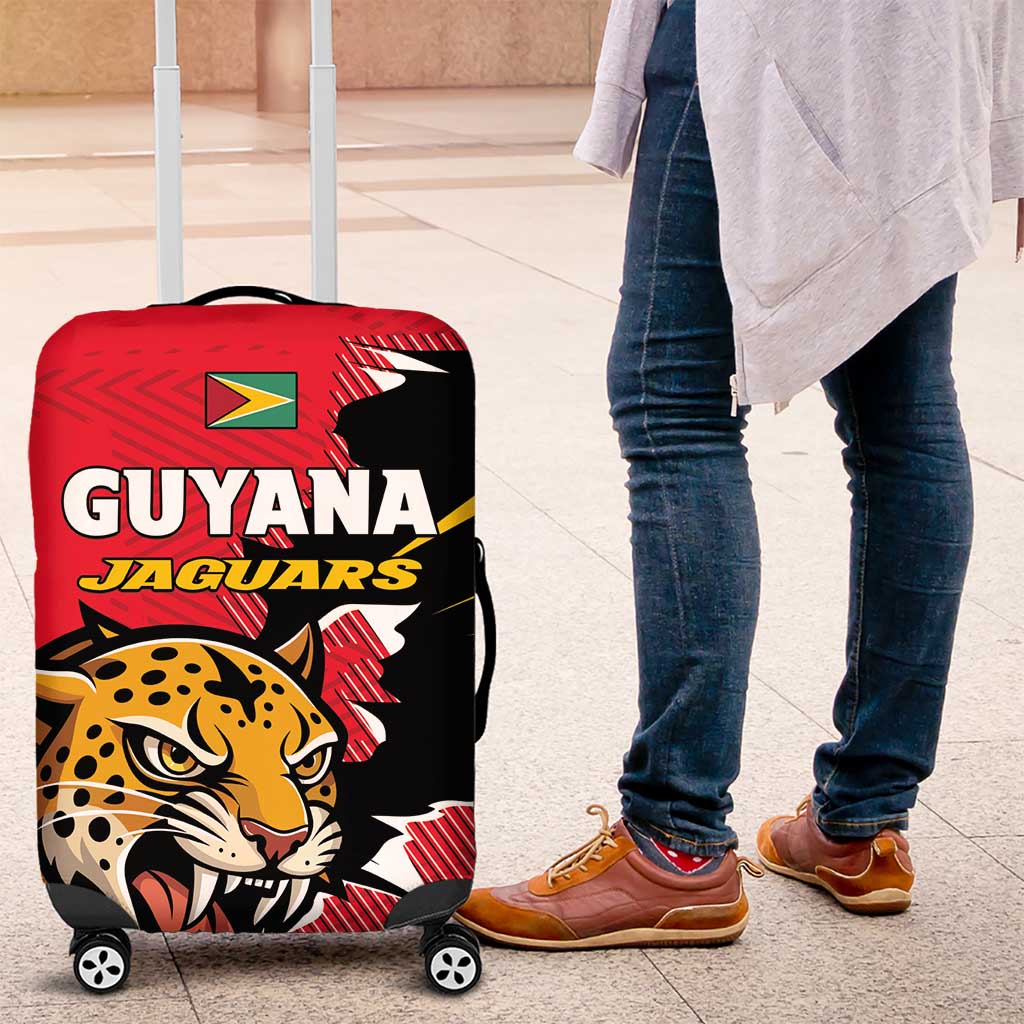 Cricket Guyana Jaguars Luggage Cover Go Champion