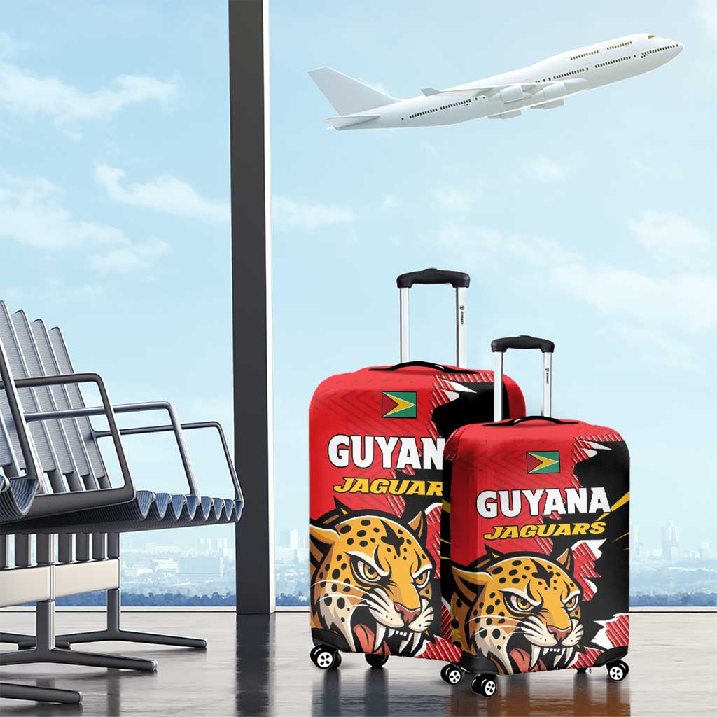Cricket Guyana Jaguars Luggage Cover Go Champion