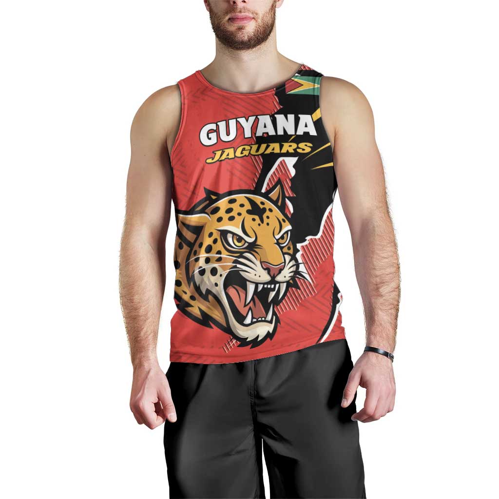 Custom Cricket Guyana Jaguars Men Tank Top Go Champion