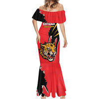 Custom Cricket Guyana Jaguars Mermaid Dress Go Champion