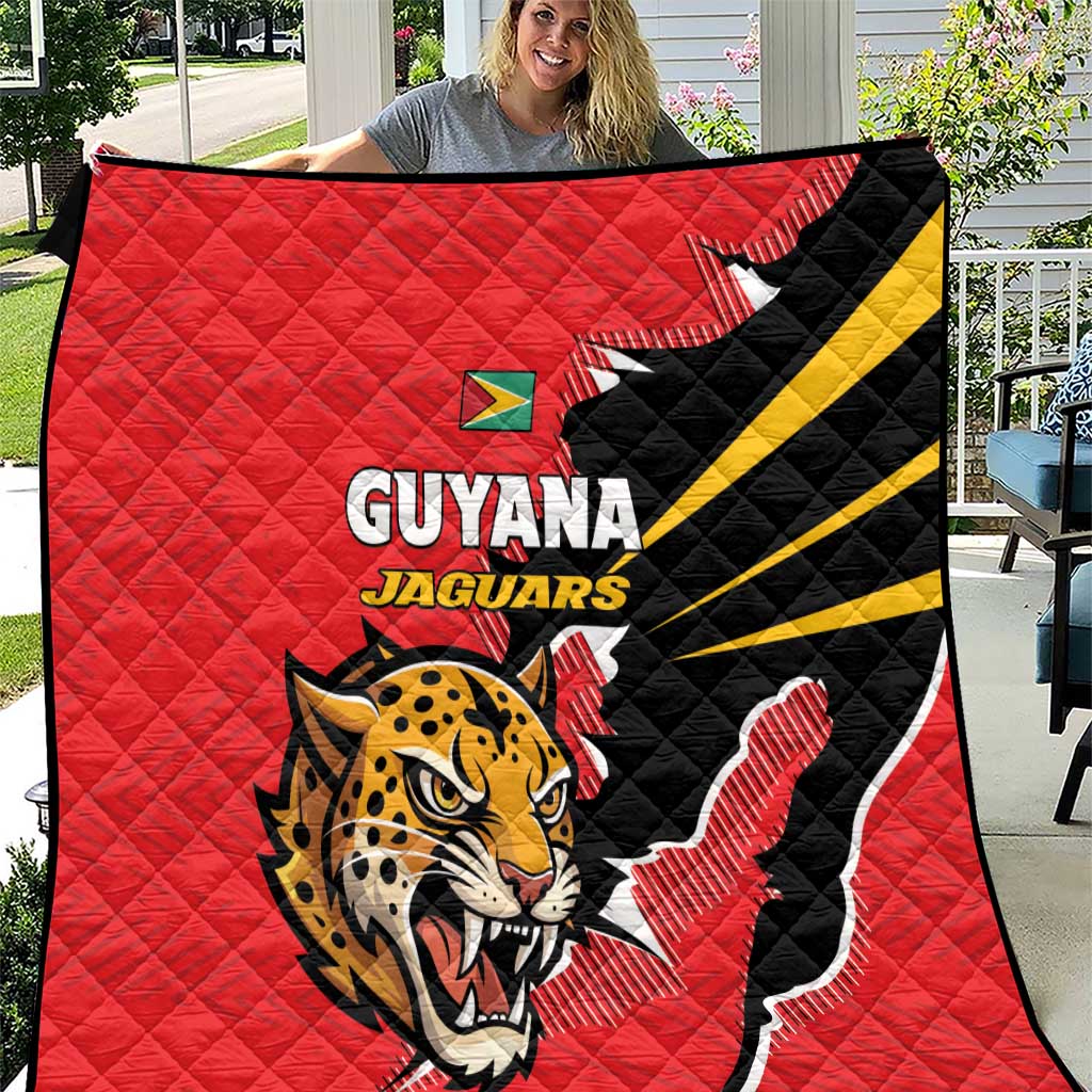 Cricket Guyana Jaguars Quilt Go Champion
