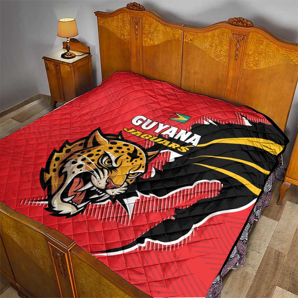 Cricket Guyana Jaguars Quilt Go Champion