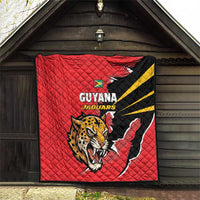 Cricket Guyana Jaguars Quilt Go Champion