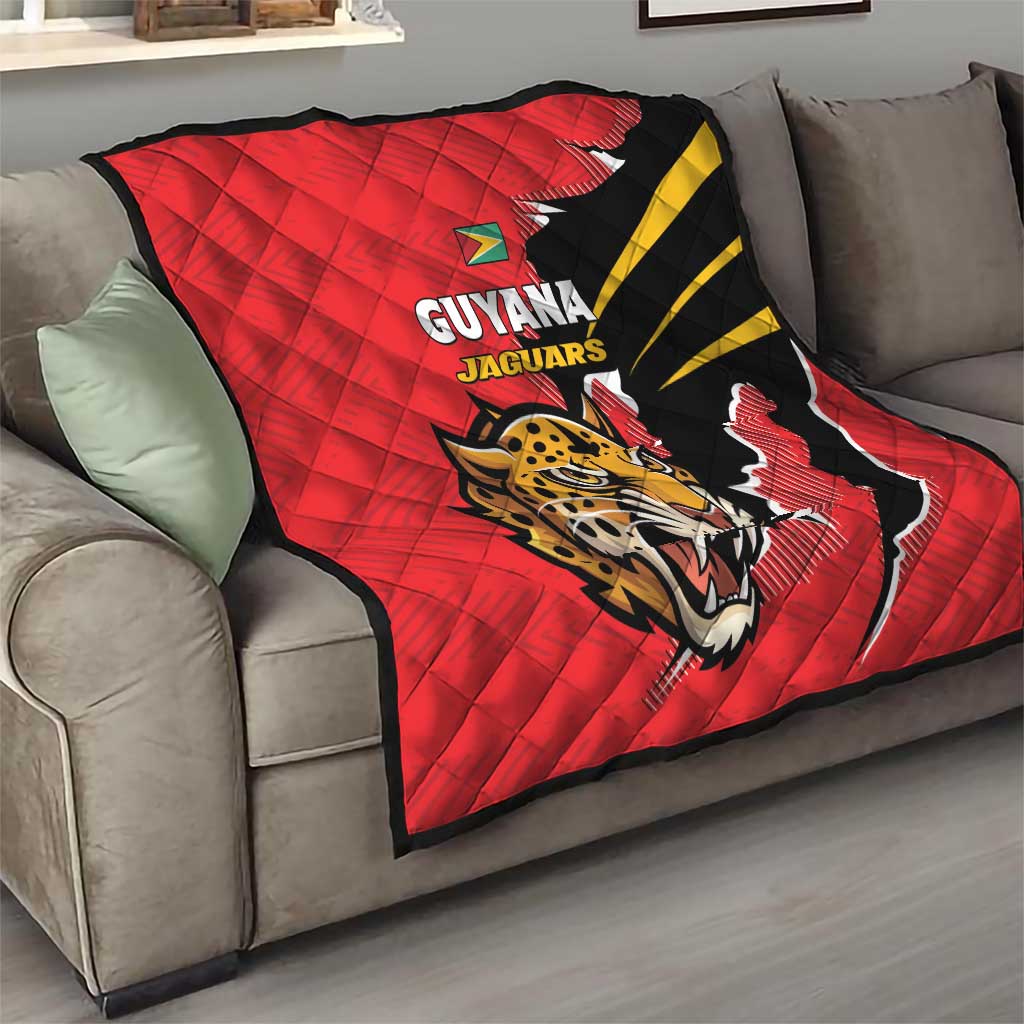 Cricket Guyana Jaguars Quilt Go Champion