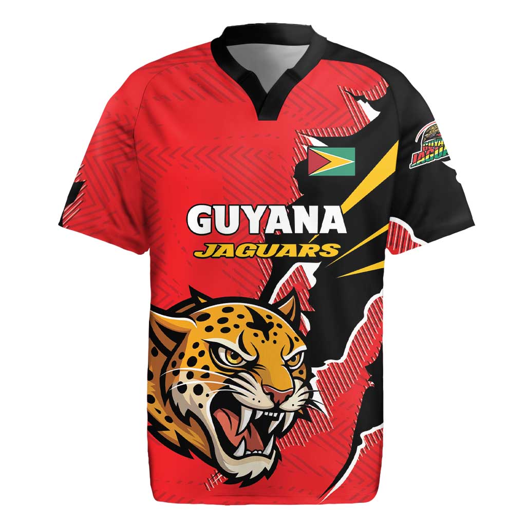 Custom Cricket Guyana Jaguars Rugby Jersey Go Champion
