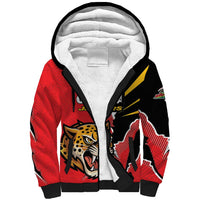 Custom Cricket Guyana Jaguars Sherpa Hoodie Go Champion