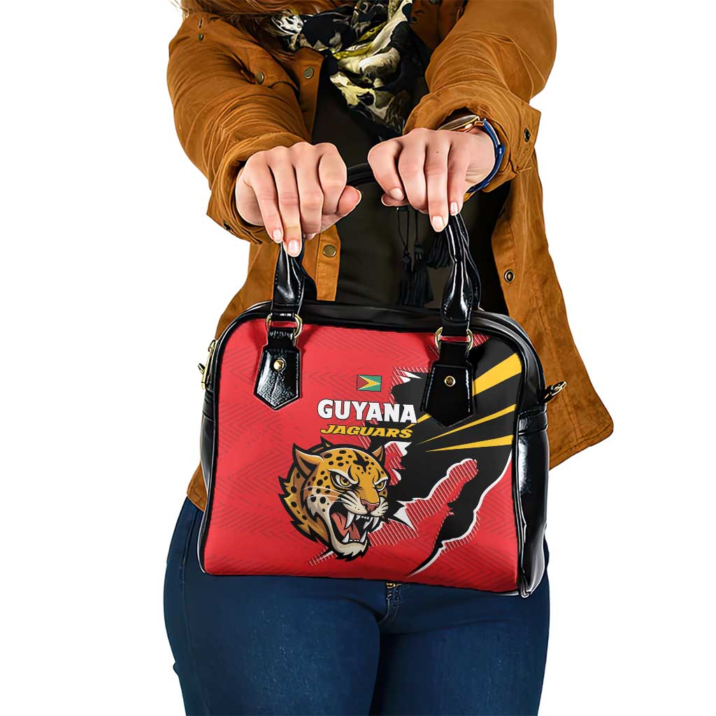 Cricket Guyana Jaguars Shoulder Handbag Go Champion