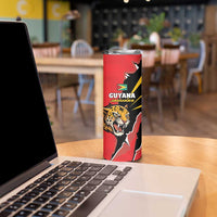 Custom Cricket Guyana Jaguars Skinny Tumbler Go Champion