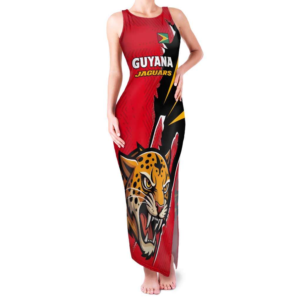 Custom Cricket Guyana Jaguars Tank Maxi Dress Go Champion