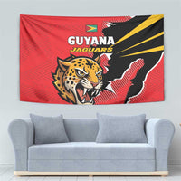 Cricket Guyana Jaguars Tapestry Go Champion