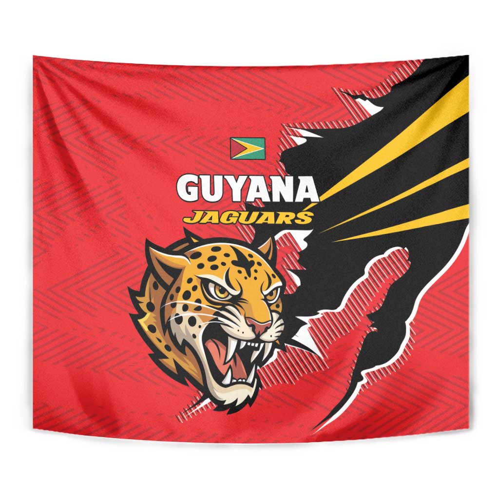Cricket Guyana Jaguars Tapestry Go Champion