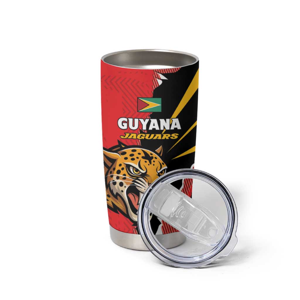 Custom Cricket Guyana Jaguars Tumbler Cup Go Champion