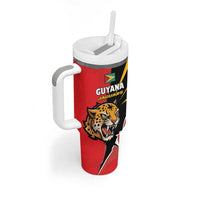 Custom Cricket Guyana Jaguars Tumbler With Handle Go Champion