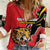 Custom Cricket Guyana Jaguars Women Casual Shirt Go Champion