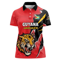 Custom Cricket Guyana Jaguars Women Polo Shirt Go Champion