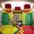 Football Guyana Back Car Seat Cover Golden Jaguars