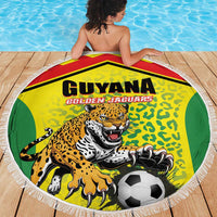 Football Guyana Beach Blanket Golden Jaguars