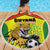 Football Guyana Beach Blanket Golden Jaguars