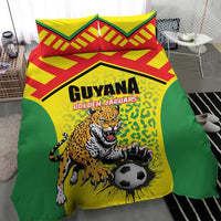 Football Guyana Bedding Set Golden Jaguars
