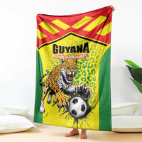 Football Guyana Blanket Golden Jaguars