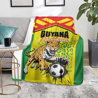 Football Guyana Blanket Golden Jaguars