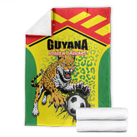 Football Guyana Blanket Golden Jaguars