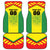 Football Guyana Car Mats Golden Jaguars