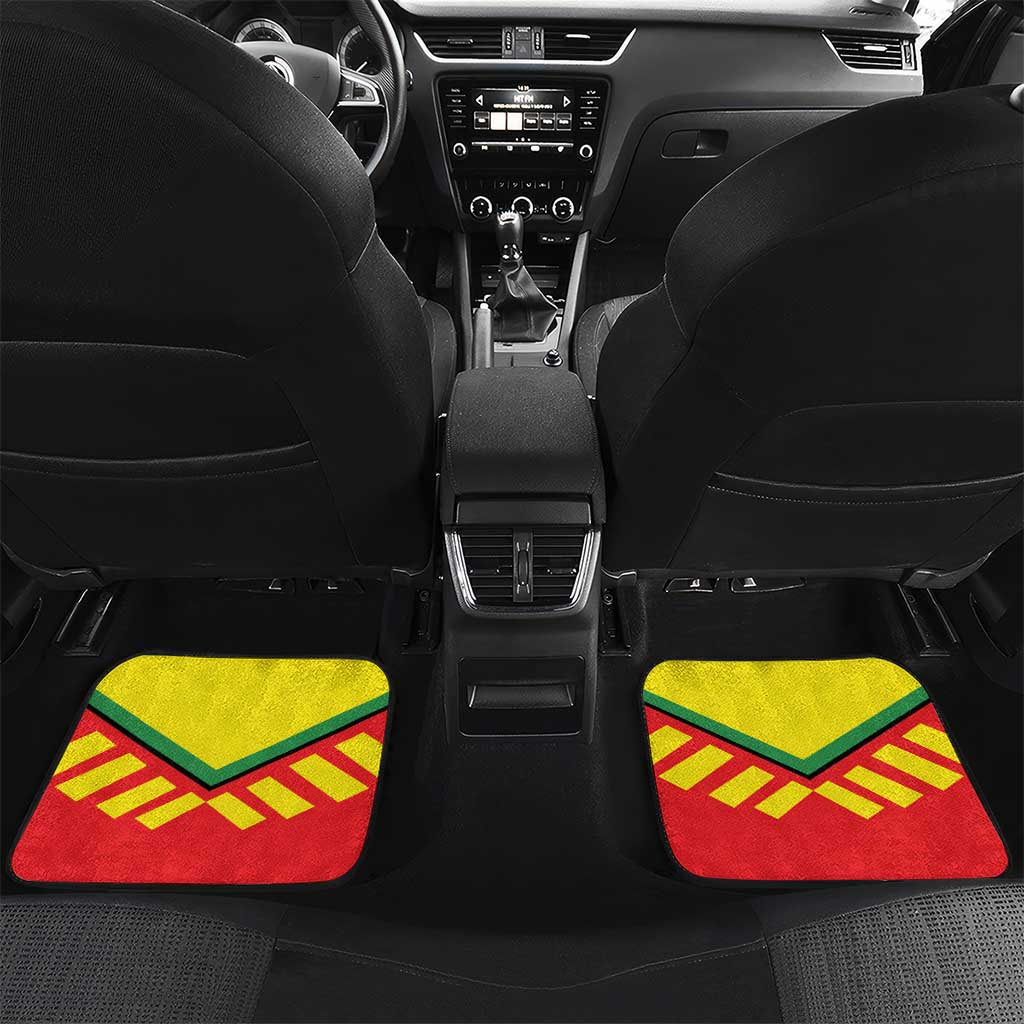 Football Guyana Car Mats Golden Jaguars