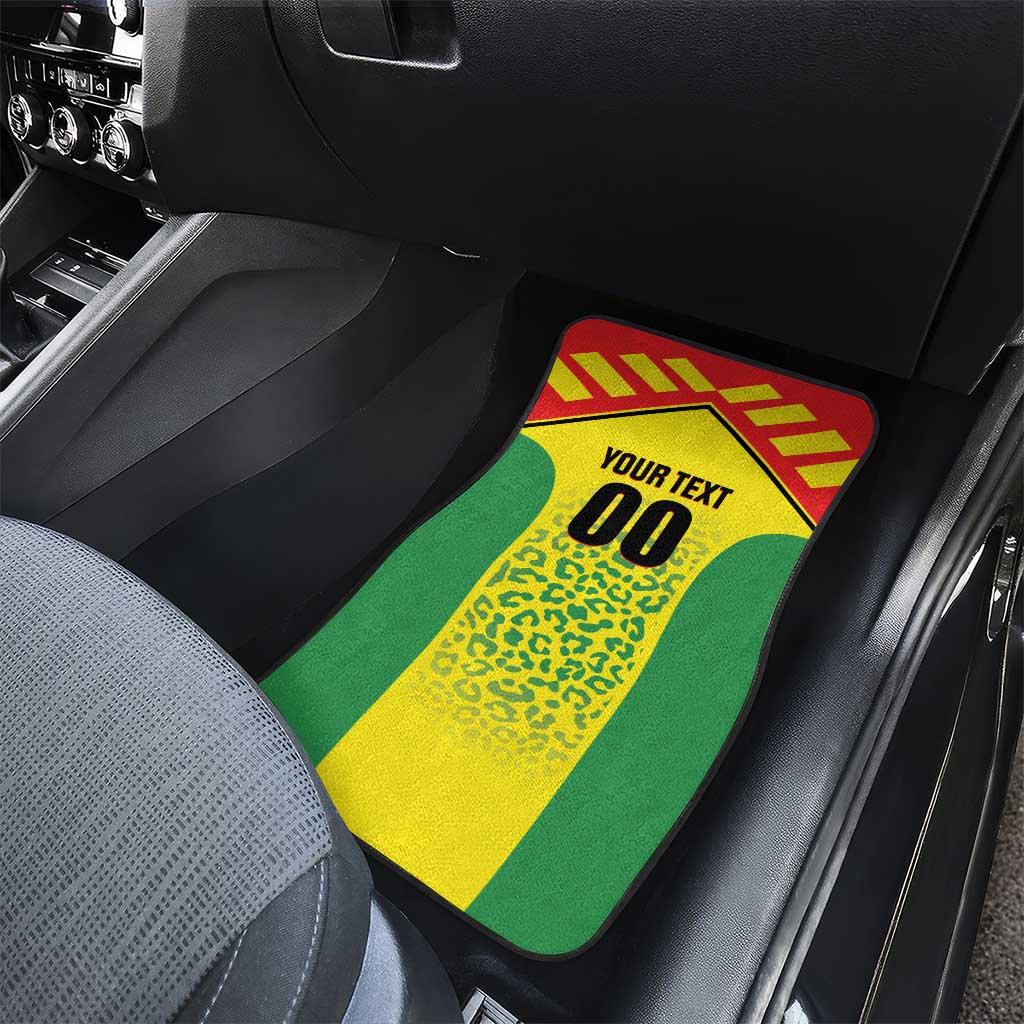 Football Guyana Car Mats Golden Jaguars