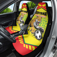 Football Guyana Car Seat Cover Golden Jaguars