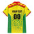 Custom Football Guyana Family Matching Mermaid Dress and Hawaiian Shirt Golden Jaguars