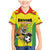 Custom Football Guyana Family Matching Mermaid Dress and Hawaiian Shirt Golden Jaguars