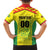 Custom Football Guyana Family Matching Off Shoulder Maxi Dress and Hawaiian Shirt Golden Jaguars