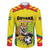 Custom Football Guyana Family Matching Summer Maxi Dress and Hawaiian Shirt Golden Jaguars