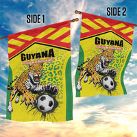 Football Guyana Garden Flag Golden Jaguars