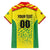 Custom Football Guyana Hawaiian Shirt Golden Jaguars