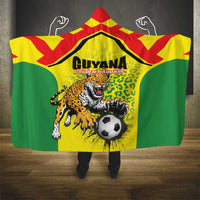 Football Guyana Hooded Blanket Golden Jaguars