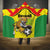 Football Guyana Hooded Blanket Golden Jaguars